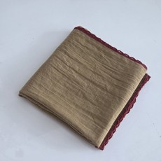 천연염색손수건 국산 순면 면 100% 56cm 무지 아기 여성 손수건 단체 모임 선물