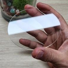 잎새몰 원형 테라리움 덮개 아크릴 뚜껑, 투명, 1개, 7cm