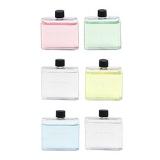 HK sell 시에트 스마트 전자 디퓨저 USB 충전식 7단계 자동분사 미스트, (리필용액만)혼합리필 6개, 1개