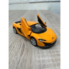 Wendy 麥拉倫 650S 正版授權 1/36 合金車 迴力車 模型車 收藏, 橘色, 1個