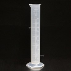 국산 플라스틱 메스실린더 500ml 1개입 눈금 실린더