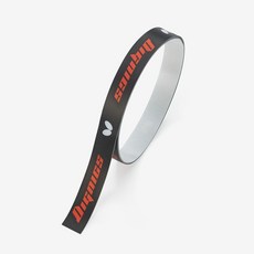 Butterfly桌球拍護邊（四色可選）- KUDA配件，保護球拍邊緣，延長使用壽命, 1個, 黑-DIGNICS,10mm