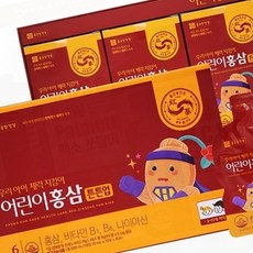 어린이 성장 기력 보충 홍삼 스틱 면역력 아이용 10ml 30포, 1정, 1개