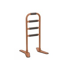 【海夫健康生活館】立式輔助扶手(HEFT-17), 1個, 棕色