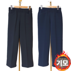 [편마담샵] 엄마 기모바지 50대 60대여성의류 겨울팬츠 밴딩 스판 엄마옷