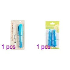 스크라이빙 파우더 펜 페인팅 테일러링 커팅 봉제 의류 보조 도구 색상 흰색, 10. blue-set, 1개