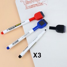 자석형 3P 혼합 지우개 마카펜 보드마카 세트 2mm X3bel14tCQ