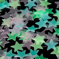 아이템스팟 야광별 3cm 100p 우주 장식 형광, 혼합