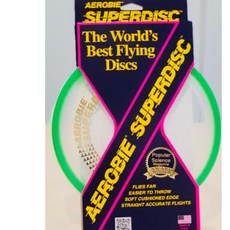 Aerobie Superdisc 冠軍飛盤 - 美國進口黑牌得獎飛盤, 1個