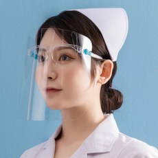투명마스크 안면보호대 페이스쉴드 안경형 풀세트, 1매, 1개, 투명