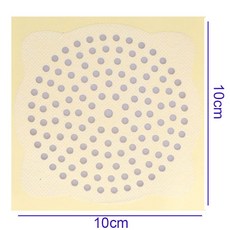 水滴購物 地漏貼 排水口 毛髮過濾網, 小號密孔疏水升級版10*10cm 白色