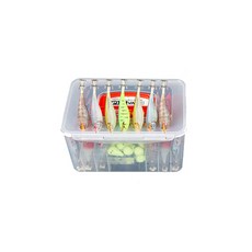 피기베이스 플러스 문어 쭈꾸미 에기케이스 태클박스 보관함, 레드라벨