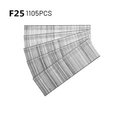 F15 F20 F25 F30 네일 건 스트레이트 브래드 손톱 스테인레스 스틸 스테이플러 네일러 스테이플 가구 DIY 목공 도구, [01] F25