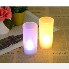 실내 분위기 연출 감성 인테리어 촛불모양 무드등