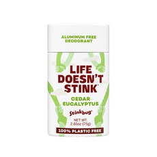 Stinkbug LIFE DOESN'T STINK 體香膏 雪松尤加利 Aluminum Free Deodorant, 75g, 1個