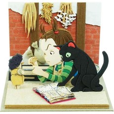 지브리 아리야와 마녀 벨라 야가 공격 종이공예