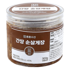 훈훈수산 순살만 담은 순살게장, 1개, 간장 순살게장 300g