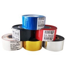 생산날짜 자동날인기 날짜날인기용 날짜마킹기 필름, A. 빨간색 강화 25mm100m 1 피스