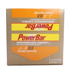 POWERBAR 能量營養蛋白棒, Peanut Butter, 12支