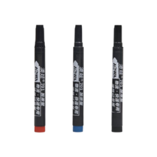 AOWA 701 油性記號筆, 黑色, 50個裝