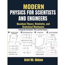 (영문도서)Modern Physics for Scientists and Engineers: Quantum Theory Relativity and Sta... Paperback, Independently Published, English, 9798189335525 Independently Published, English, 9798189335525