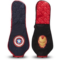 볼빅 VOLVIK 여행용 항공커버-마블 아이언맨캡틴 아메리카, (ALL)캡틴아메리카, 블랙