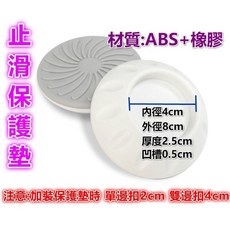 MoMo媽咪 門欄止滑保護墊 止滑片 防刮墊片, 1個