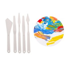 페인팅 플라스틱 스페츌러 5종세트