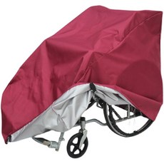 휠체어 방수 커버 덮개 보호 보관 부식방지 먼지 노인, 100x70x90, 갈색