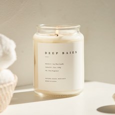 메르시앤코 네이처 소이캔들 650ml 라지자 천연 향초 양초 선물세트, 레인포레스트, 캔들650ml