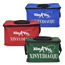 접이식 낚시가방 살림통 밑밥통 바스켓 키밍, 중형, 1개