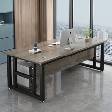 모던 중역용 오피스책상세트 사무실사장님공간 회장님간이책상, G01