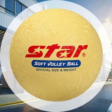 라프샵 소프트 발리볼 4호 옐로우 공놀이