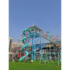 야외 미끄럼틀 미끄럼대 놀이터 유치원 수영장 주택 기구 공원, 5. 용등봉
