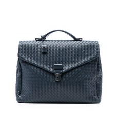 보테가 베네타 중고 2012-2025 나파 인트레치아토 브리프 케이스 비즈니스 백