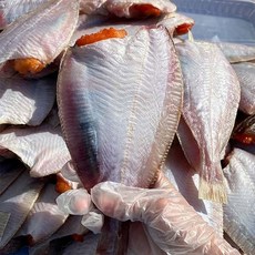 [물맛남] 영덕 손질 반건조 참가자미 특대 4마리(마리당180-200g/개별포장), 760g