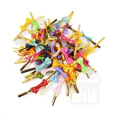 선물포장 리본끈 도트리본 빵끈 핸드메이드포장