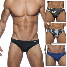 ADDICTED 基本款競速型三角泳褲 ADS097 簡單純色性感泳褲 《Men Style》