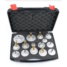 브레이크오일 자동차 전용 DOT4 점검용 정비용 고점도 윤활액 교체용 주입세트 차량관리, 15개 세트(박스 포함)