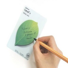 은빈몰 나뭇잎 메모