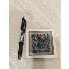 上海 武康大樓 金屬烤漆 冰箱貼, 如圖所示