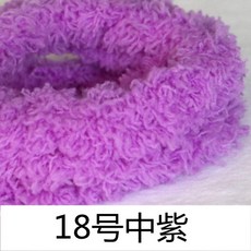 모루인형 트위스트 스틱 수제 diy 재료 패키지, 18호 미디엄 퍼플 15mmx1m트위스트 스틱, 1개