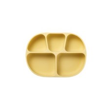 락앤락 리틀럽 실리콘 흡착 식판, BABY YELLOW, 1개