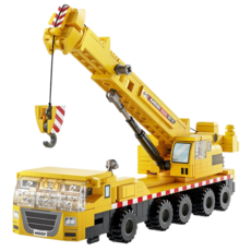 [나노킹-감성블럭] 공사 중장비 시리즈 3종 나노블럭 DN135, 1개, 기중기