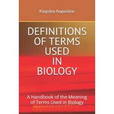 (영문도서) Definitions of Terms Used in Biology: A Handbook of the Meaning of Terms Used i... Paperback, Independently Published, English, 9798304126557