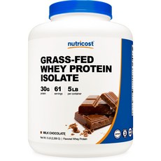 nutricost 乳清分離蛋白粉, 牛奶巧克力, 1入, 2268克