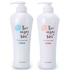 퓨어 시크릿워시 여성청결제 500ml X2개, 퓨어 시크릿워시 여성청결제 베이비향 500ml X2