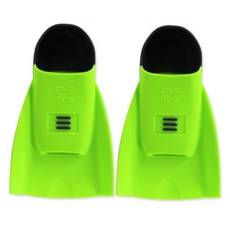 DMC 숏핀 오리지널 오리발, LIM(FLUORO/CHARCOAL)