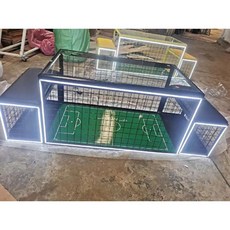 좌식 축구 게임 오락실 풋살 실내, 블랙조명