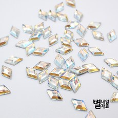 스와로브스키 2773 다이아플랫백 크리스탈쉬머 5mm 대용량 50개입, KE-2-1. 크리스탈 쉬머S (50개입), 1개